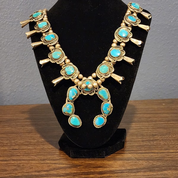 Belvo Squash Blossom Necklace Set