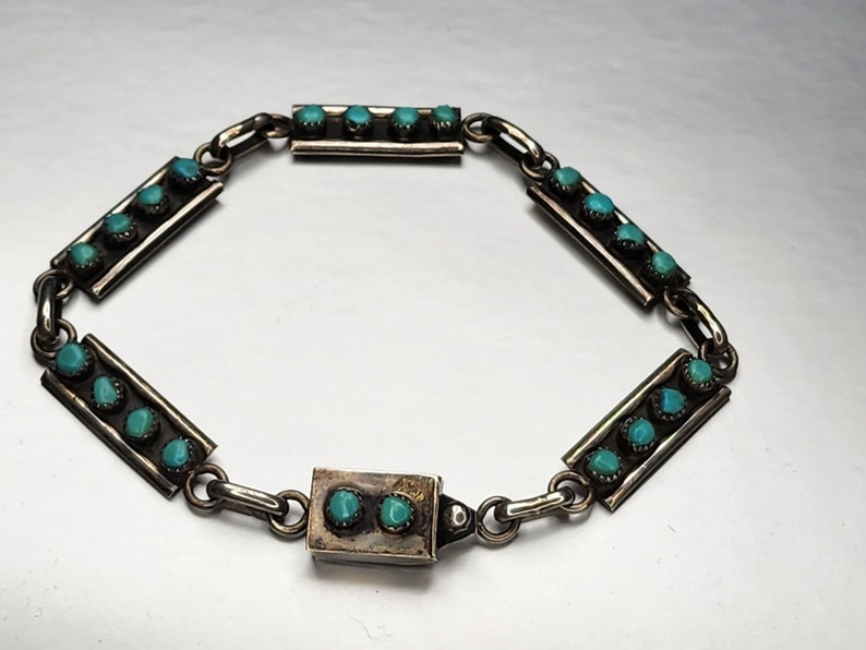Zuni Snake Eye Bracelet Etsy