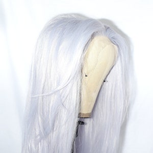 Lace Front - Lavender Blonde Goddess: 13x4 Fließende gerade Synthetische ziehen Perücke *MADE TO ORDER*