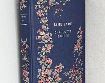 JANE EYRE by Charlotte Bronte - Cranford Collection Special Edition, Fine Decorative Deep Blue Binding, NEW Copy