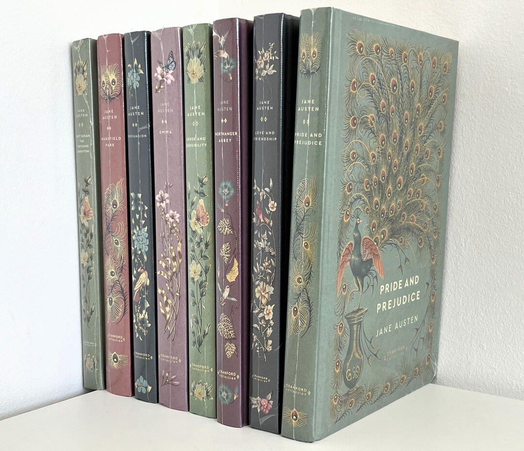 JANE AUSTEN - Set of Eight (8) Volumes - Cranford Collection