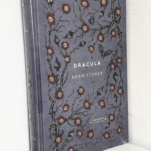 Dracula by Bram Stoker - Cranford Collection Special Edition-Fine Decorative Lavender-Grey Binding-NEW Shrink Wrapped Copy