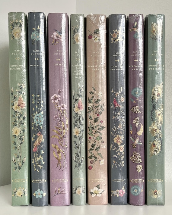 JANE AUSTEN - Set of Eight (8) Volumes - Cranford Collection
