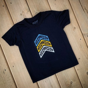 ADULT - Down Syndrome Awareness Shirts, Unisex Tee, 321, Lucky Few Arrows, Geometric