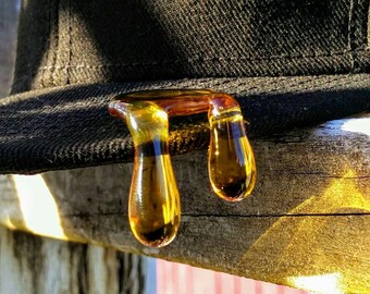 Golden Honey Brim Drip Hat Pin™