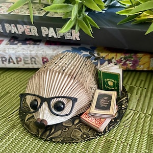 Small Library Hedgehog / Teacher’s Gift