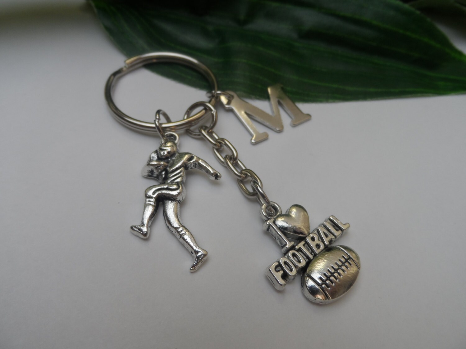 Custom Football Keychain novelty Keychains teens keychains Etsy