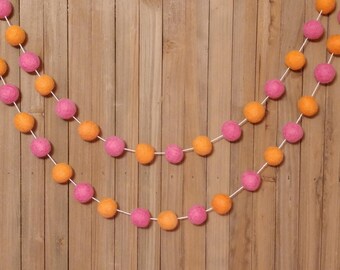 Pink orange banner | Etsy