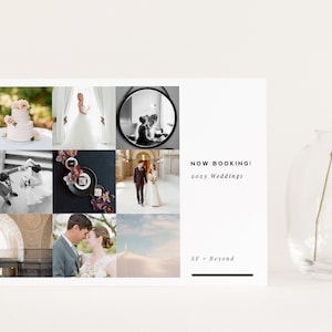 Photography Marketing, Photography Marketing Template, Wedding Photographer Flyer Design, Photography Templates, PS + Canva Template