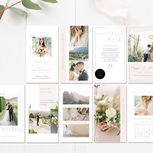 Promotional Instagram Story design with classic style for photographers