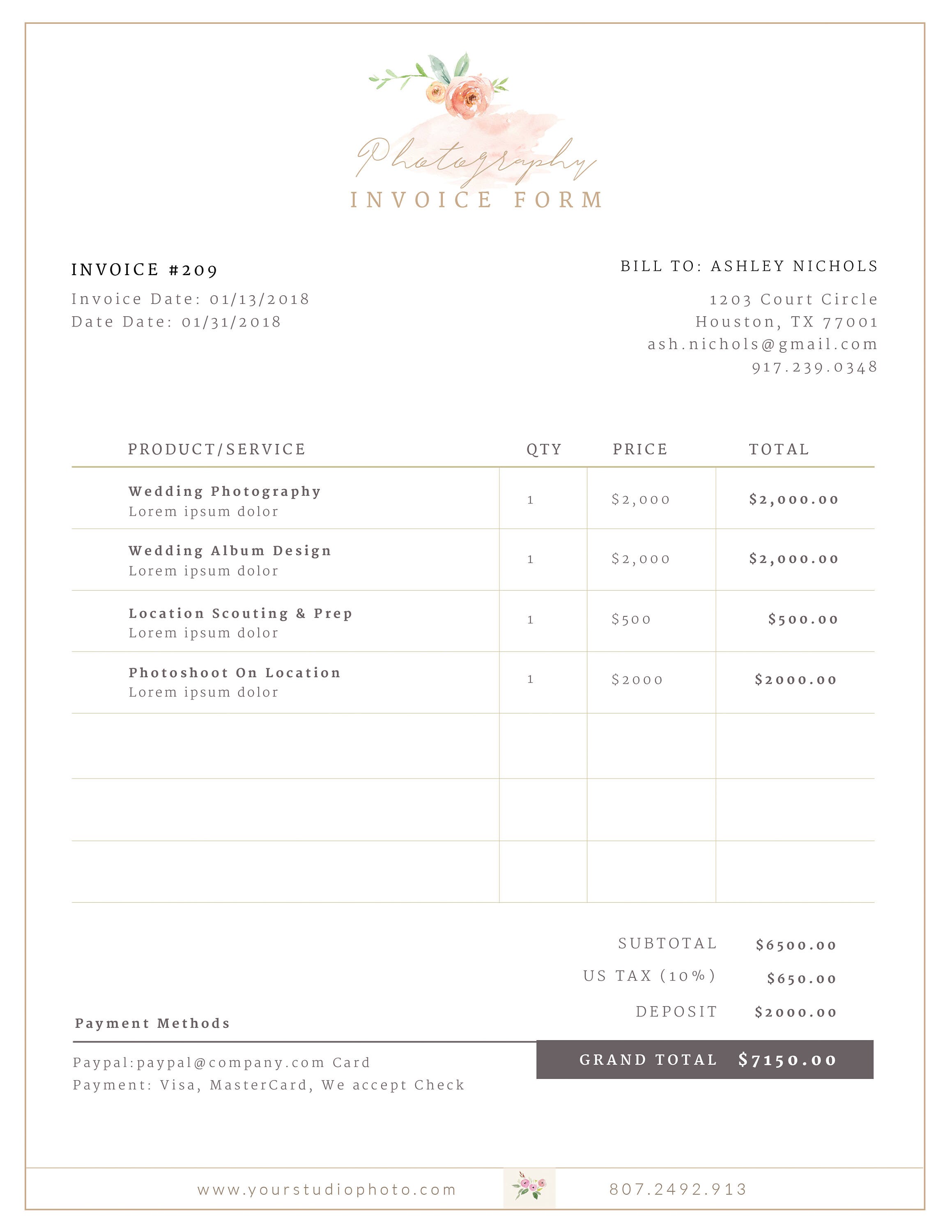 paypal quick invoice paypal quick invoice