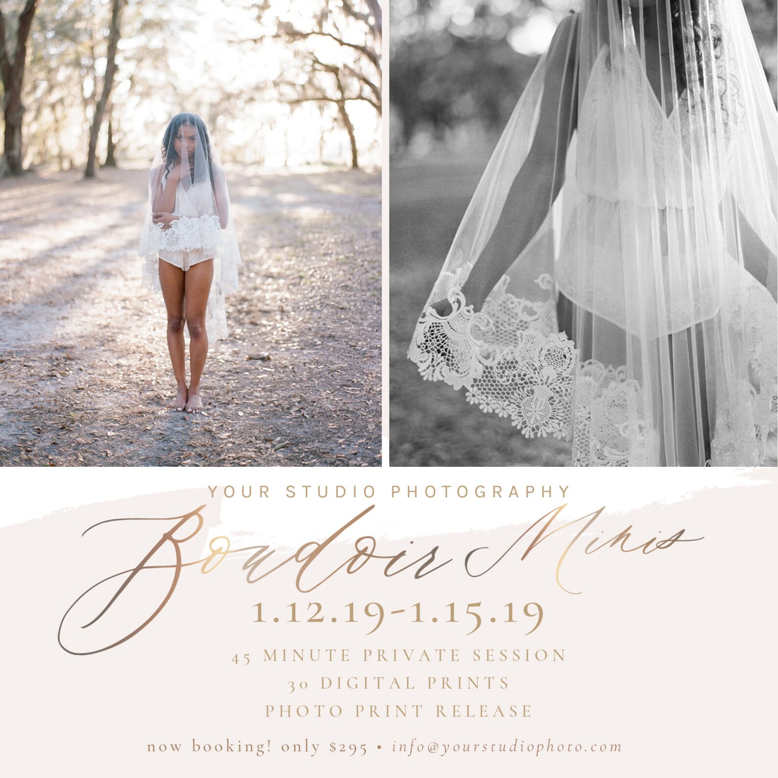 5x5 Boudoir Template Boudoir Photography Marketing Template Etsy