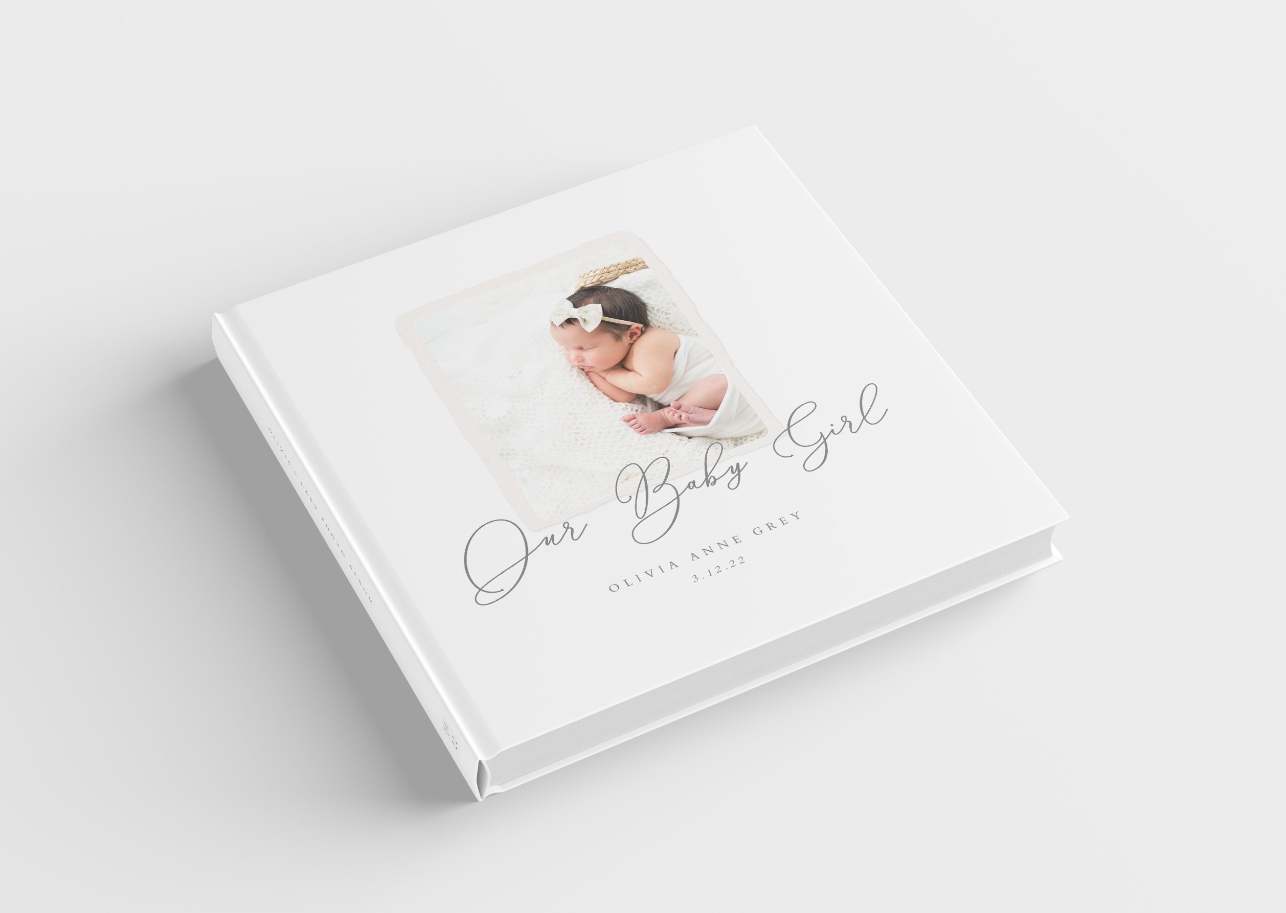 Baby Template Photo Book Template - Etsy