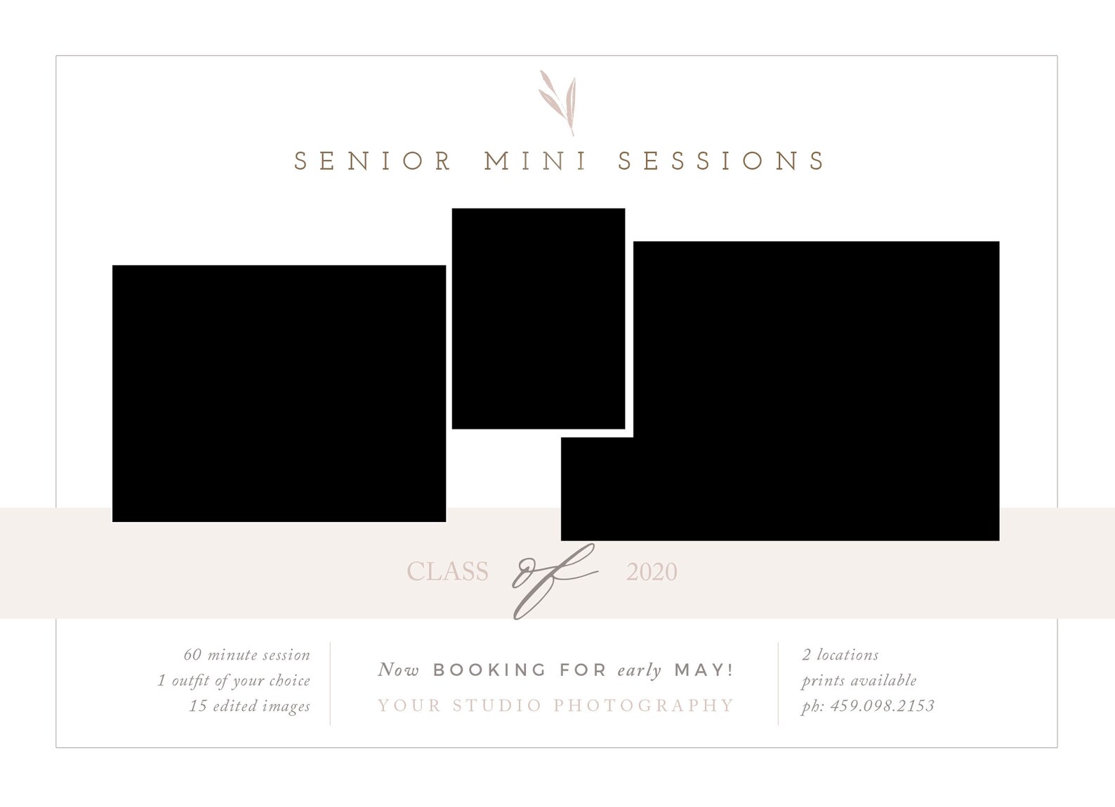 Senior Mini Session Marketing Board Senior Photo Sessions - Etsy