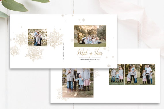 Gold Wedding Album Template By ArealPro