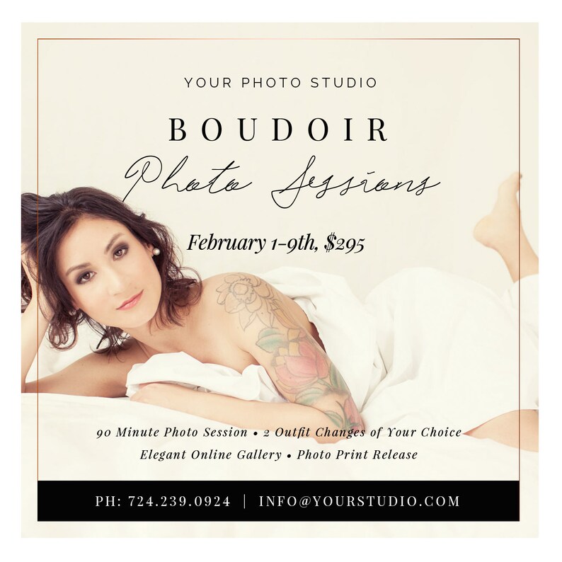 boudoir session marketing boudoir session marketing