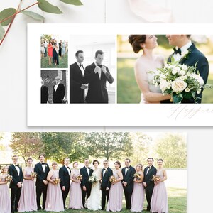 12x12 wedding photobook layout with modern elegant design