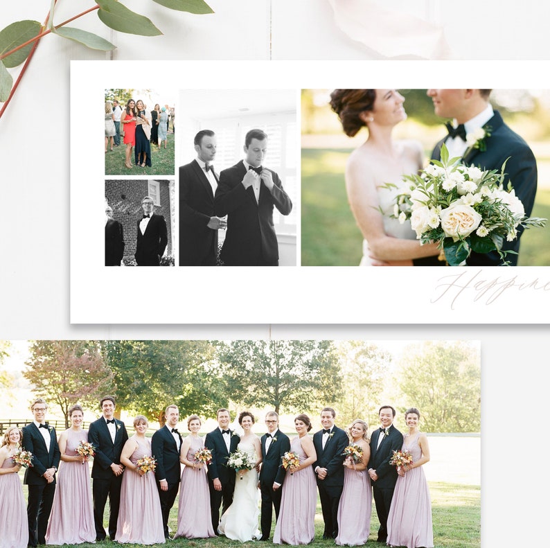 12x12 wedding photobook layout with modern elegant design