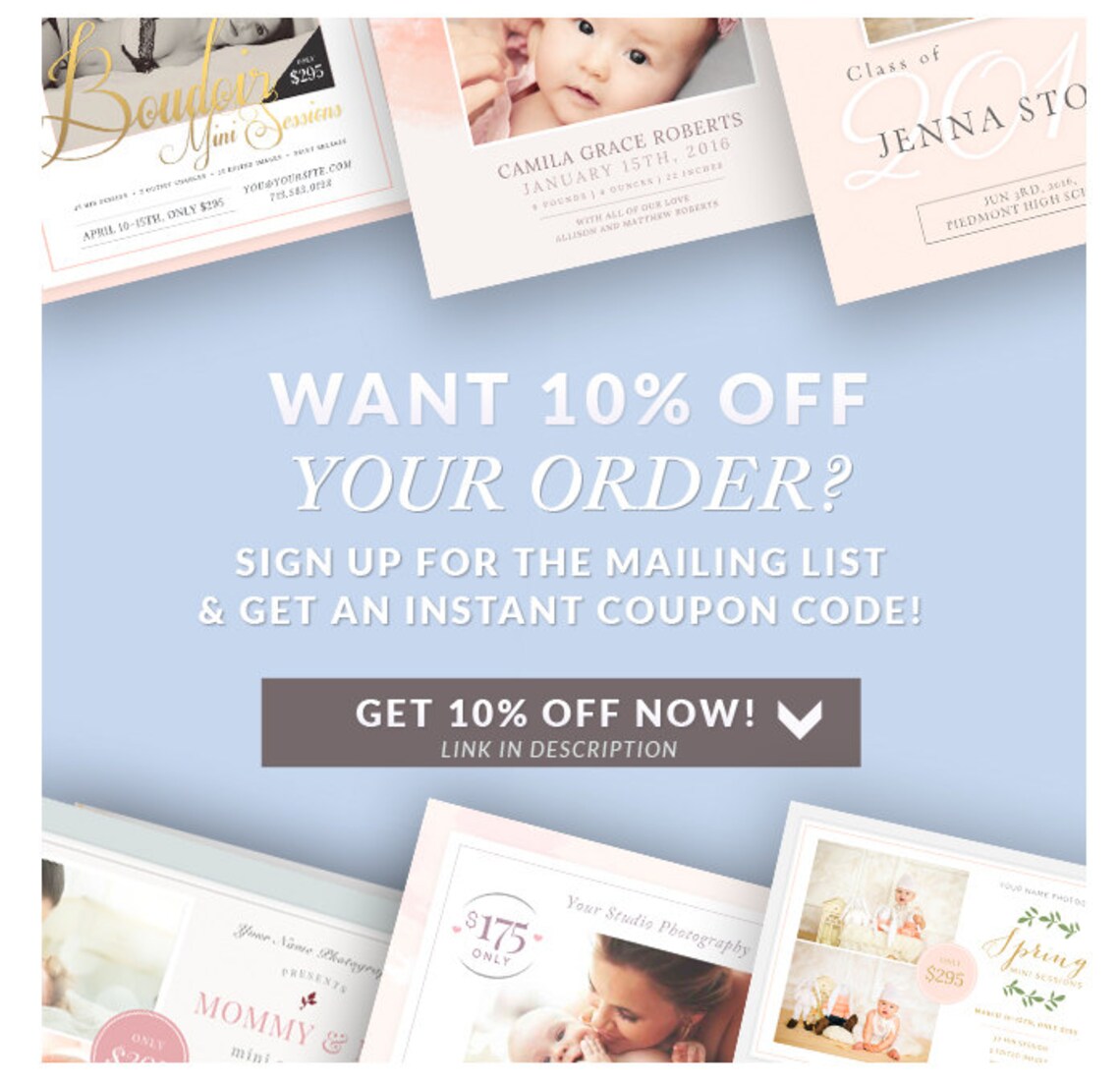 Lifestyle Photography Pricing Template Price List Pricing ...