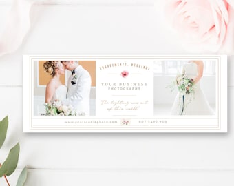 Facebook Cover Template for Photographers, Photo Marketing Templates, Facebook Timeline Design, INSTANT DOWNLOAD!