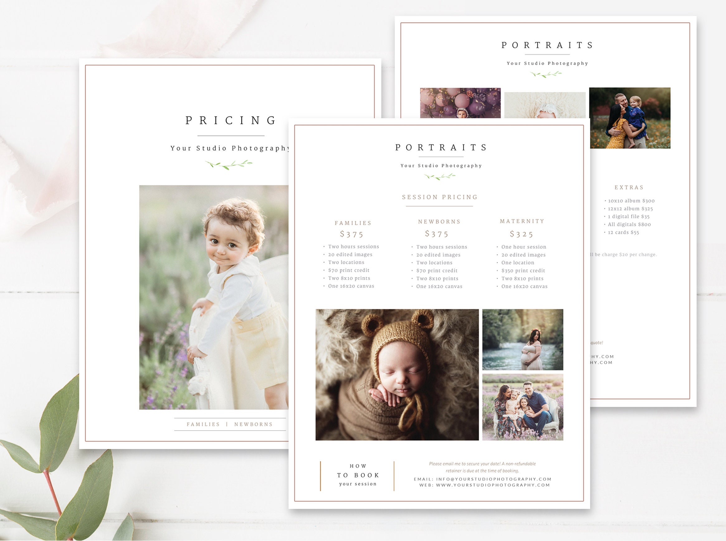 Lifestyle Photography Pricing Guide Template Photographer Etsy