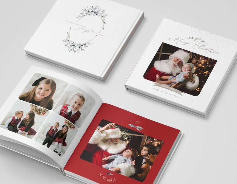 Christmas Photo Book Album for Photographers Christmas Photo Etsy