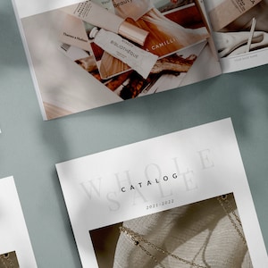 Wholesale Product Catalog Template, Photoshop InDesign Catalog Template, Canva Catalog Template, Photoshop Template - INSTANT DOWNLOAD!