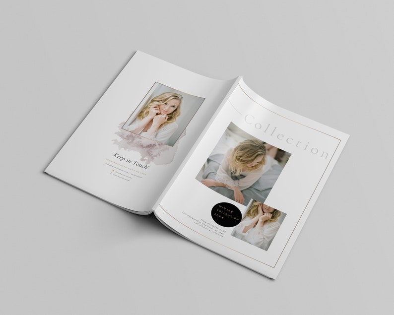 Catalog Template for Indesign and Canva Wholesale Etsy