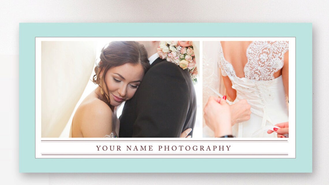 INSTANT DOWNLOAD Postcard Template for Photographers Photo Etsy