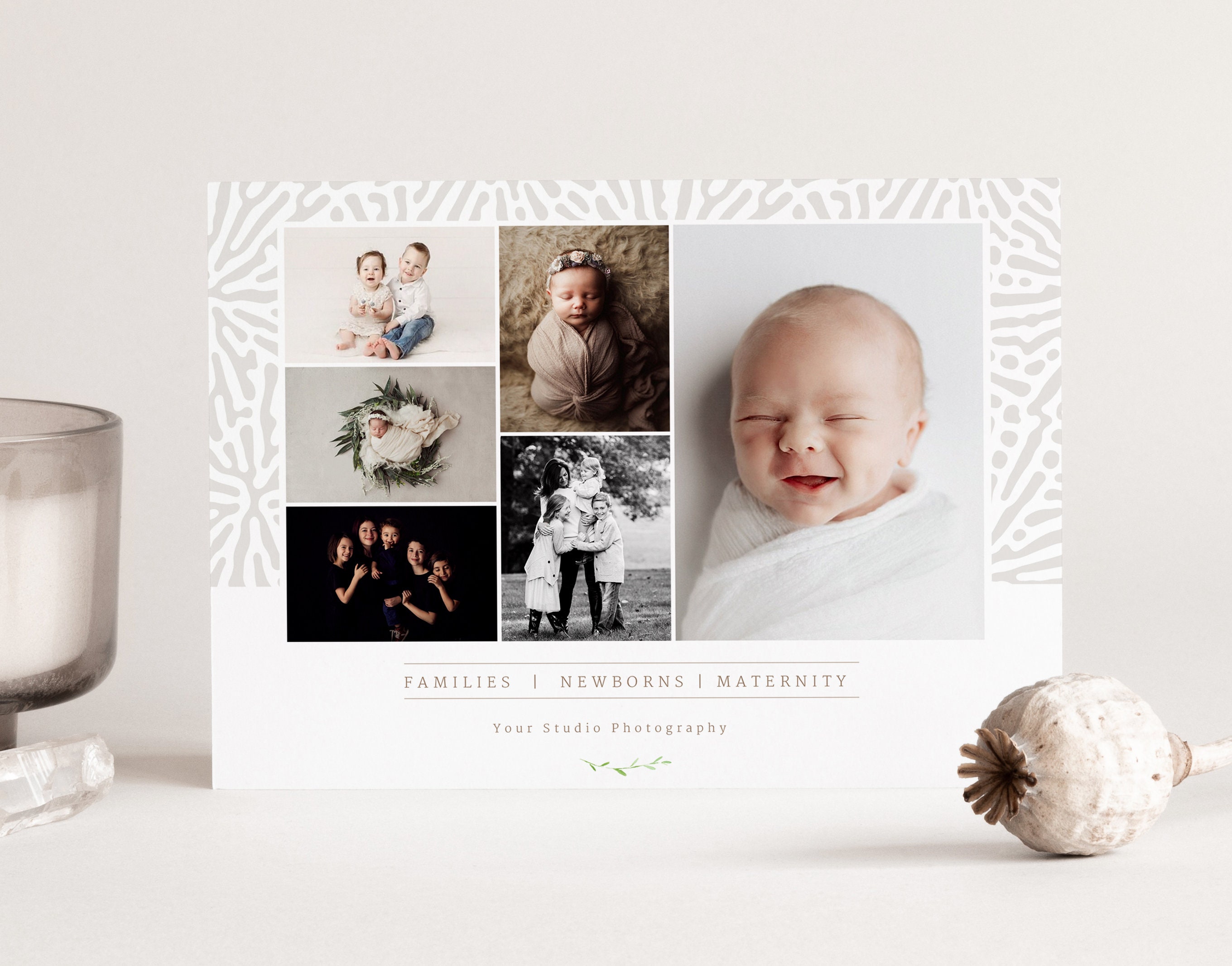 Organic Photography Flyer Template 5x7 Photography Marketing - Etsy