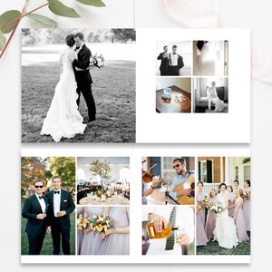 editable elegant wedding album design 10x10 and 12x12 sizes