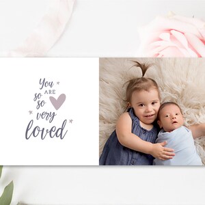 baby photo book template editable Photoshop baby first year album layout