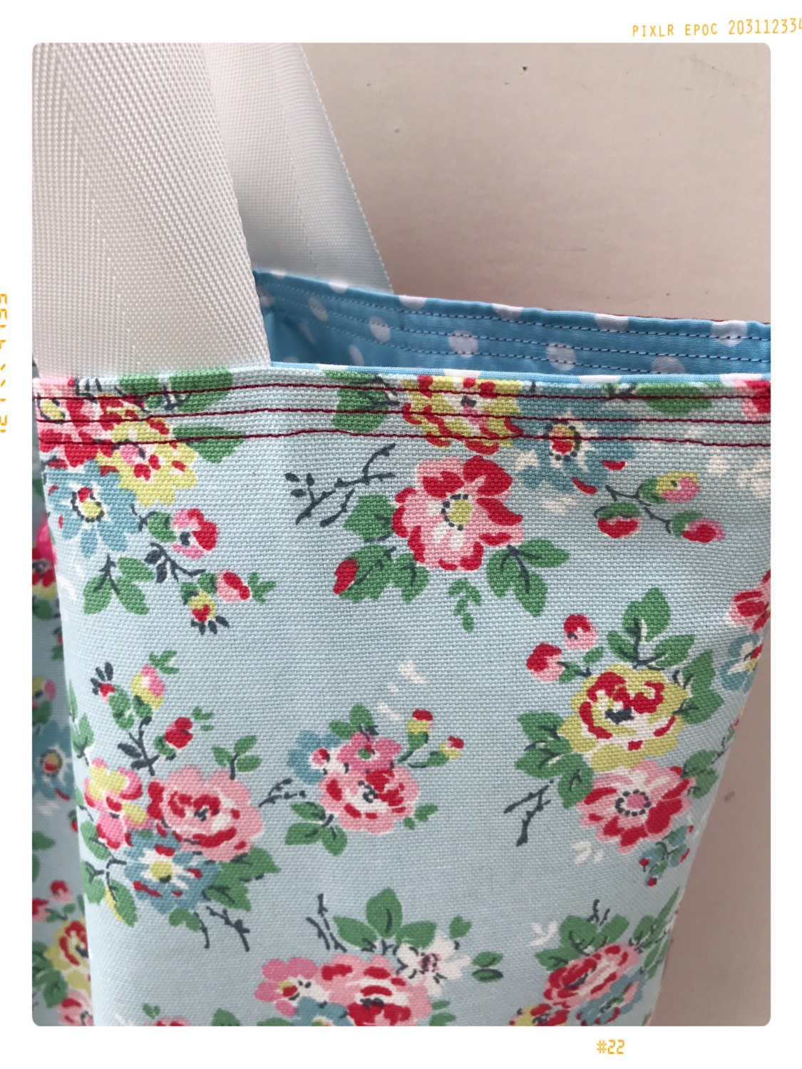 Beautiful Cath Kidston Fabric Handmade Holdall Beach Bag Tote Etsy UK