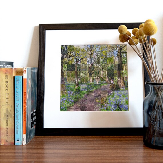 Ecclesall Woods Print Bluebell Woods Photography Print Etsy