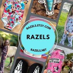 Boys Western Outfit: Cowboy Hoodie & Jogger Set - Cotton Blend -Razels