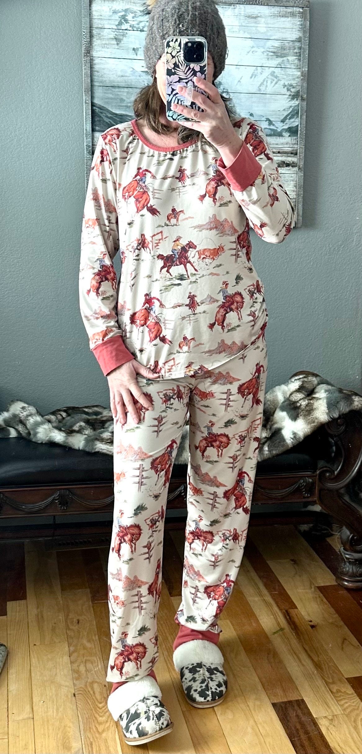 Original cowboy pajamas sale