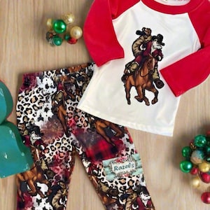 Cheetah Pajamas for Kids Etsy