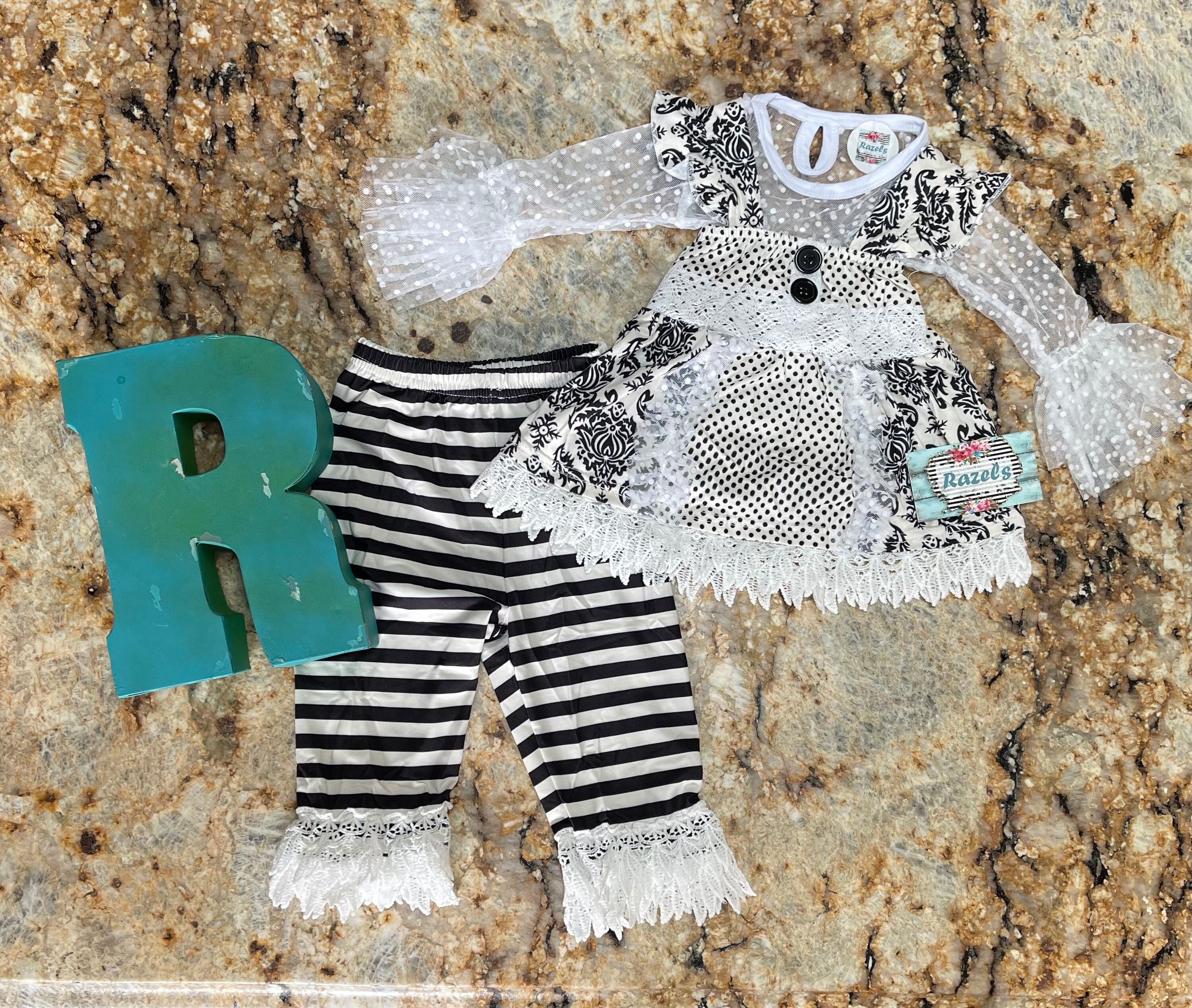 Toddler Lace Ruffle Outfit 