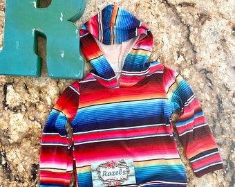 men's serape pullover