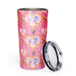 Sonic Girl Stainless Steel Tumbler: Insulated 20oz Travel Cup