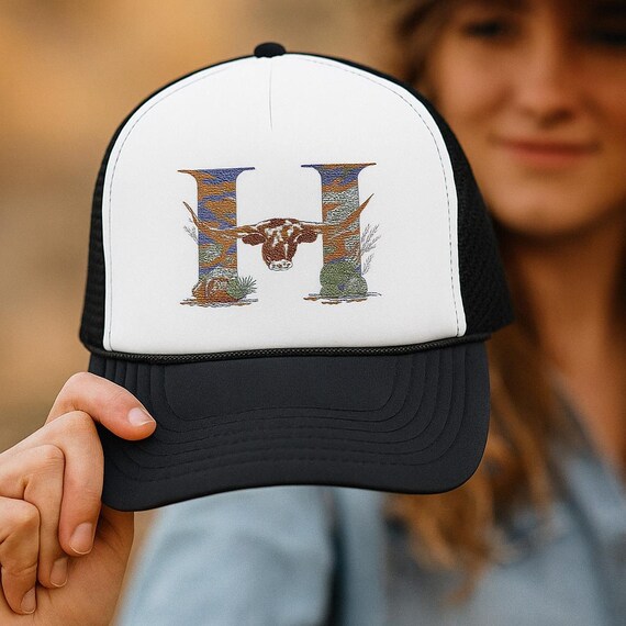 Custom Western Trucker Hat | Embroidered Foam Cap With  display picture 3