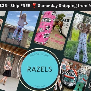 Women's Vintage Cowboy Pajama Pants - Soft Western Loungewear with Rugged Rodeo Print, Old West Sleepwear -Razels