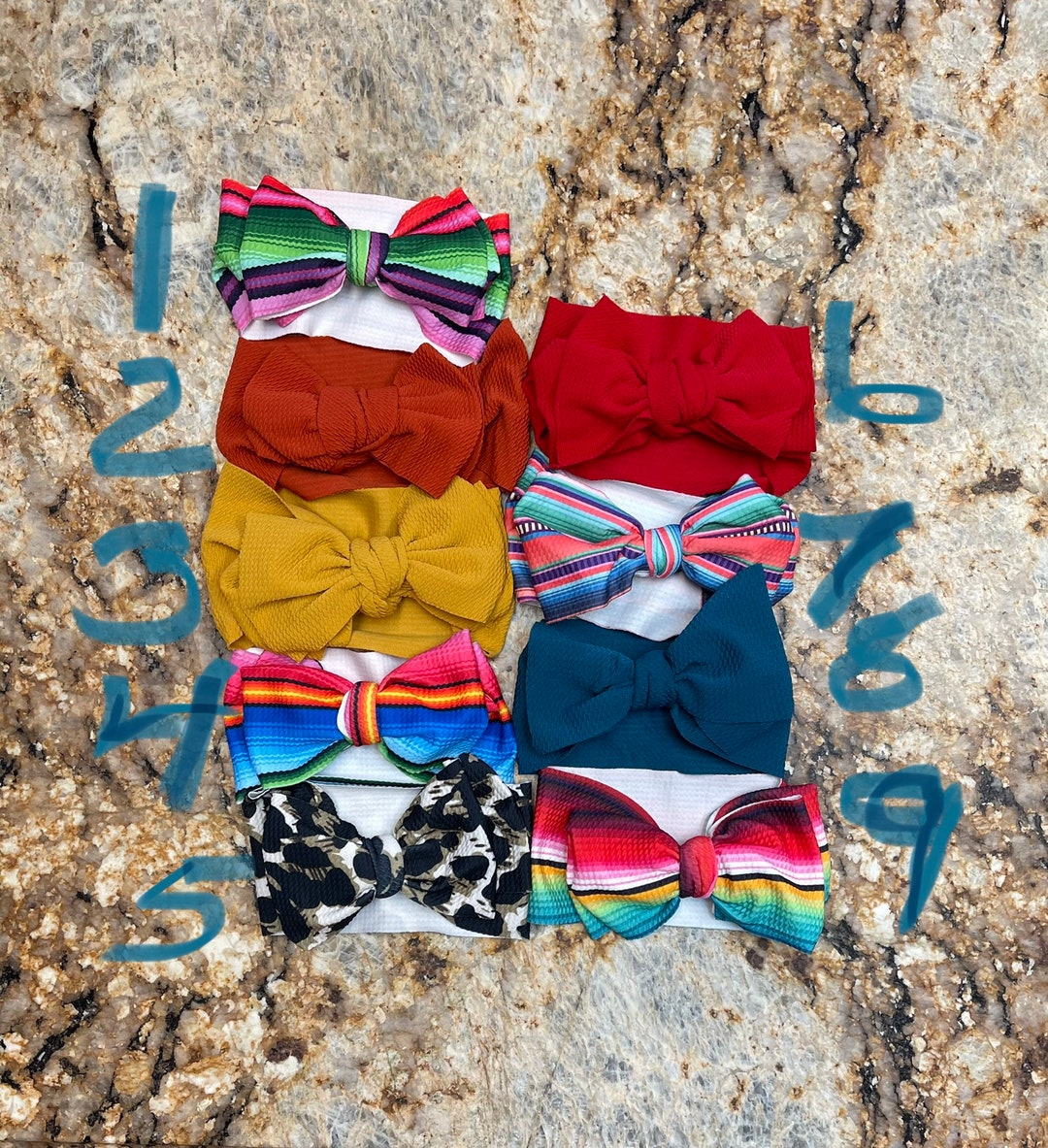 Tissue Elastic Headband with Bow main image 0