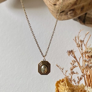 Athena Gold Pyrit Halskette - Feuerzeichen Sternzeichen Halskette - Vintage Pyrit Halskette - Pyrit Kristall Halskette - Antike Gold Pyrit Halskette