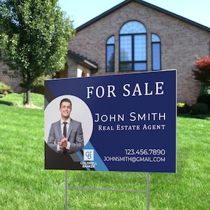 Personalized Realtor Yard Sign: Open House Advertising (18x24&quot;)