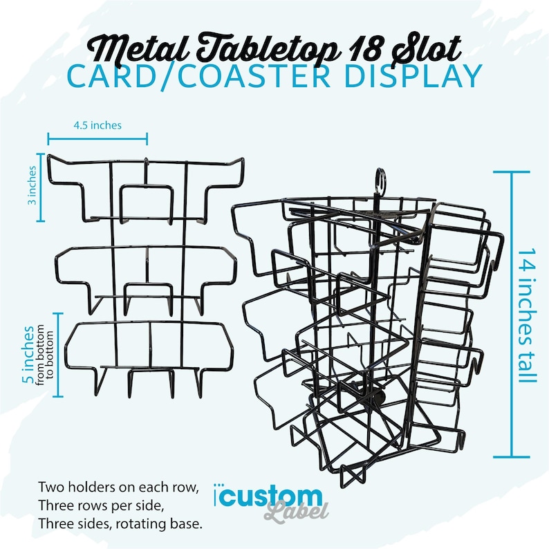 Retail Display Stands, Metal Spin Rack, Product Displays, Rotating ...