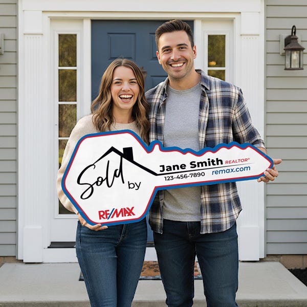 Realtor Sold Sign - Etsy