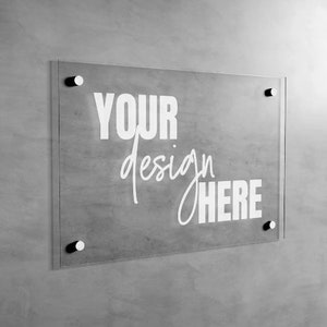 Business Sign - Custom Business Sign - Custom Sign - Social Media Sign - QR code Sign