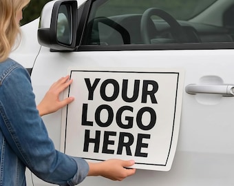 Personalized Car Magnet, Advertise Your Business, Logo For Your Vehicle, Advertising Magnets