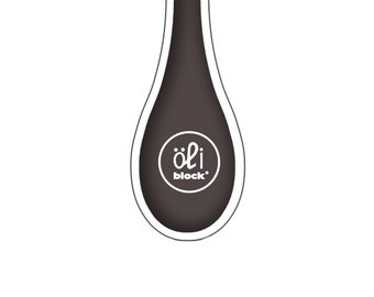 Eclair      Large  Magnetic OliClip  in Yummy Coffee and Chocolate neutral tone